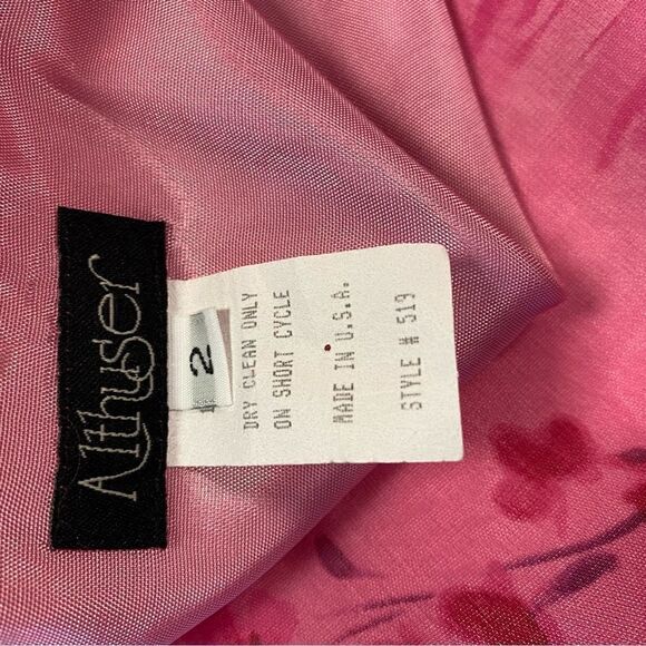 Althusser linen embroidered dress size 2 - Picture 3 of 3